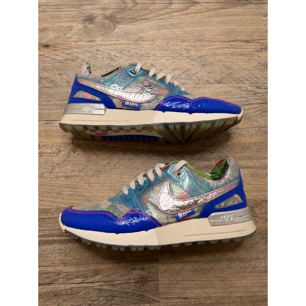 Nike Air Pegasus 89 NRG Golf Phoenix Open Blue Silver Multi Size 7.5 FJ2246-499